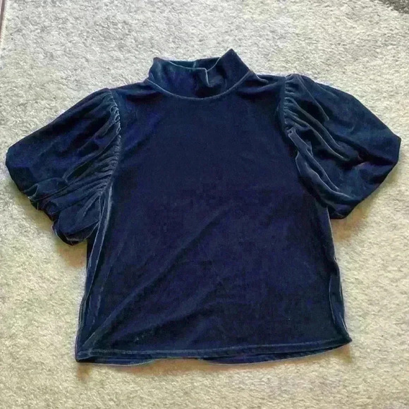 Free People Claudia Velvet Tee - Picture 2 of 7